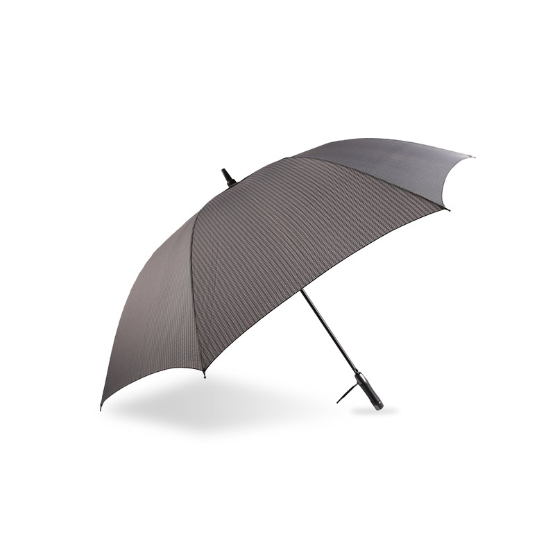 Stripe Business kan være automatisk Pongee Straight paraply-0E6B0233
