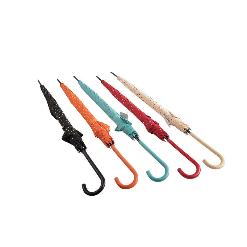 Let at gå ud Everyday Pongee Straight paraply-0E6B0271