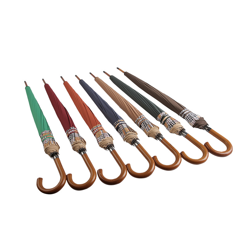 Lige paraplystoffer: Oxford-klud og pongee