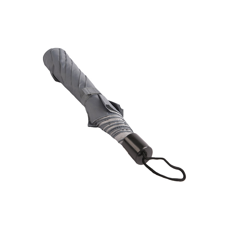 Simpel Pure Silver Metal To-fold paraply-0E6B0782